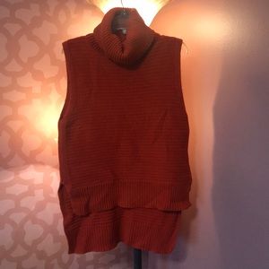 Banana Republic Sleeveless Turtle Neck Sweater